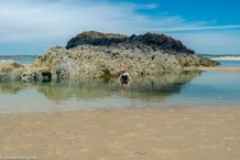 Wild swim Llanddwyn Island