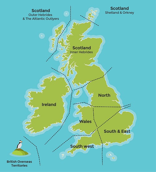 Islands Map