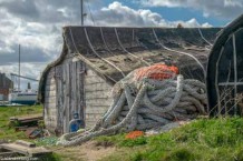 Lindisfarne boat sheds