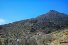 Road pass n the flanks of Heabhal