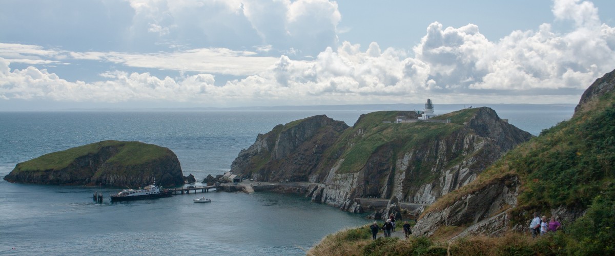 Lundy camping