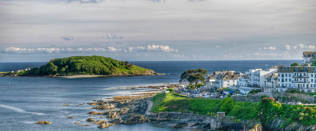 Looe Island camping