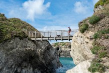 Porth Island footbridge