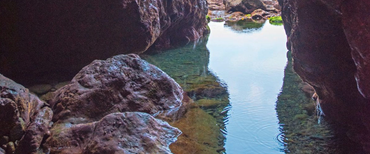 Caving in Sark